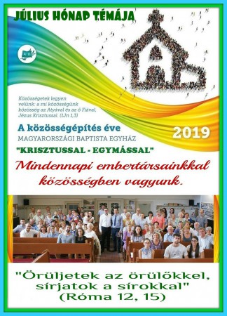 2019 - JÚLIUS HÓNAP TÉMÁJA